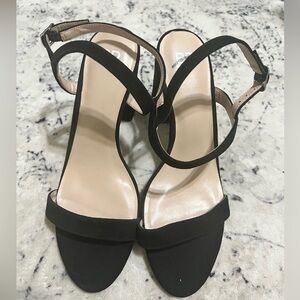 BP Black Strappy Heels
